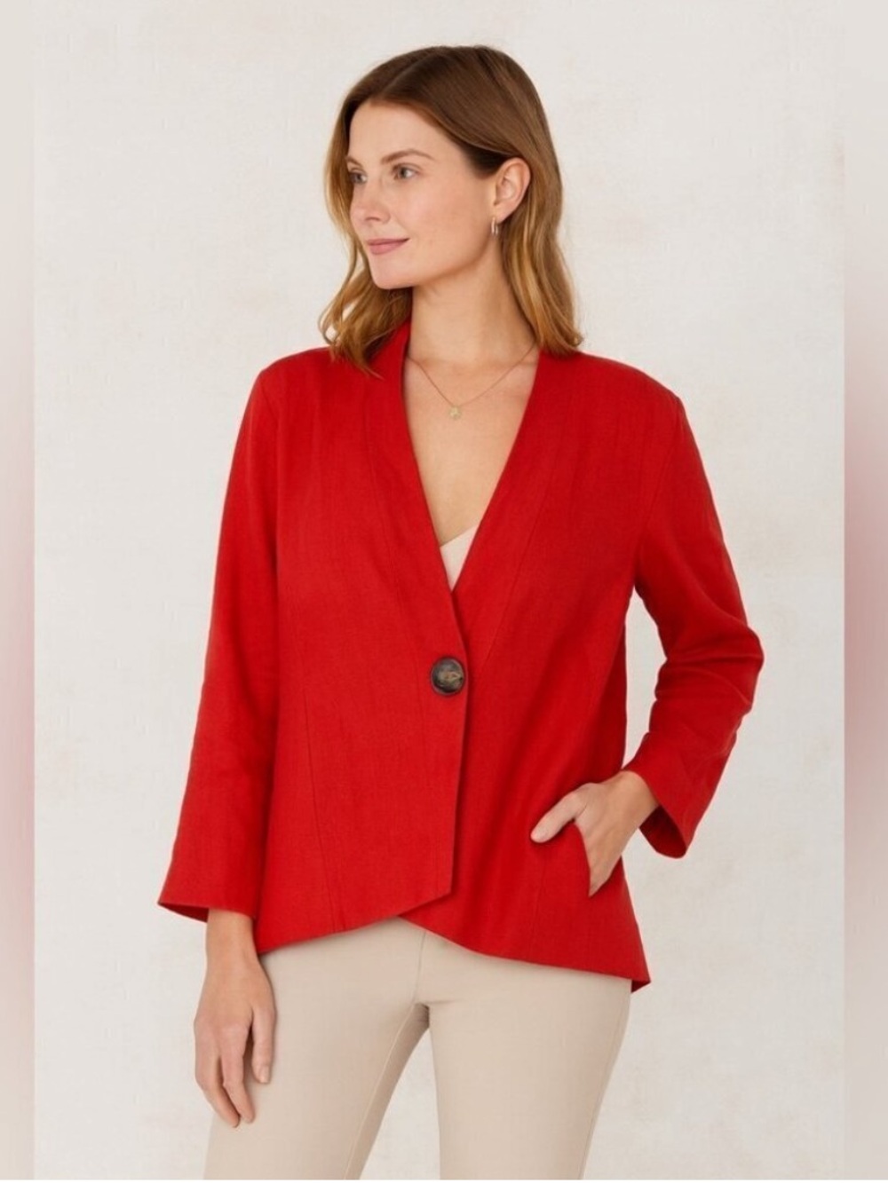 Lafayette 148 Linen Jacket